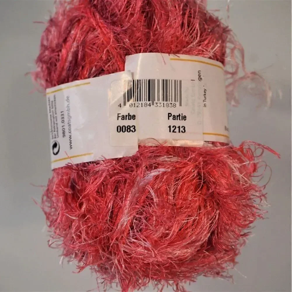 Assorted Eyelash Yarn Remnants Destash Mixed Lot Knitting Crochet